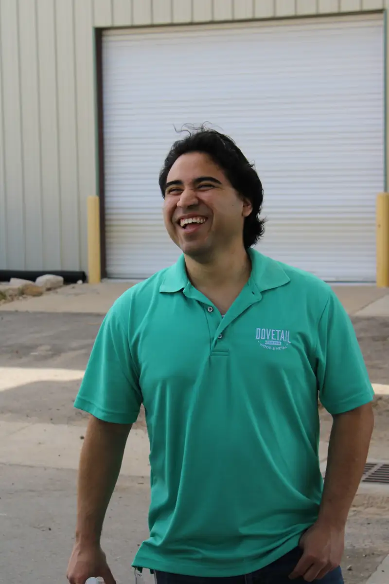 Dovetail shop team member