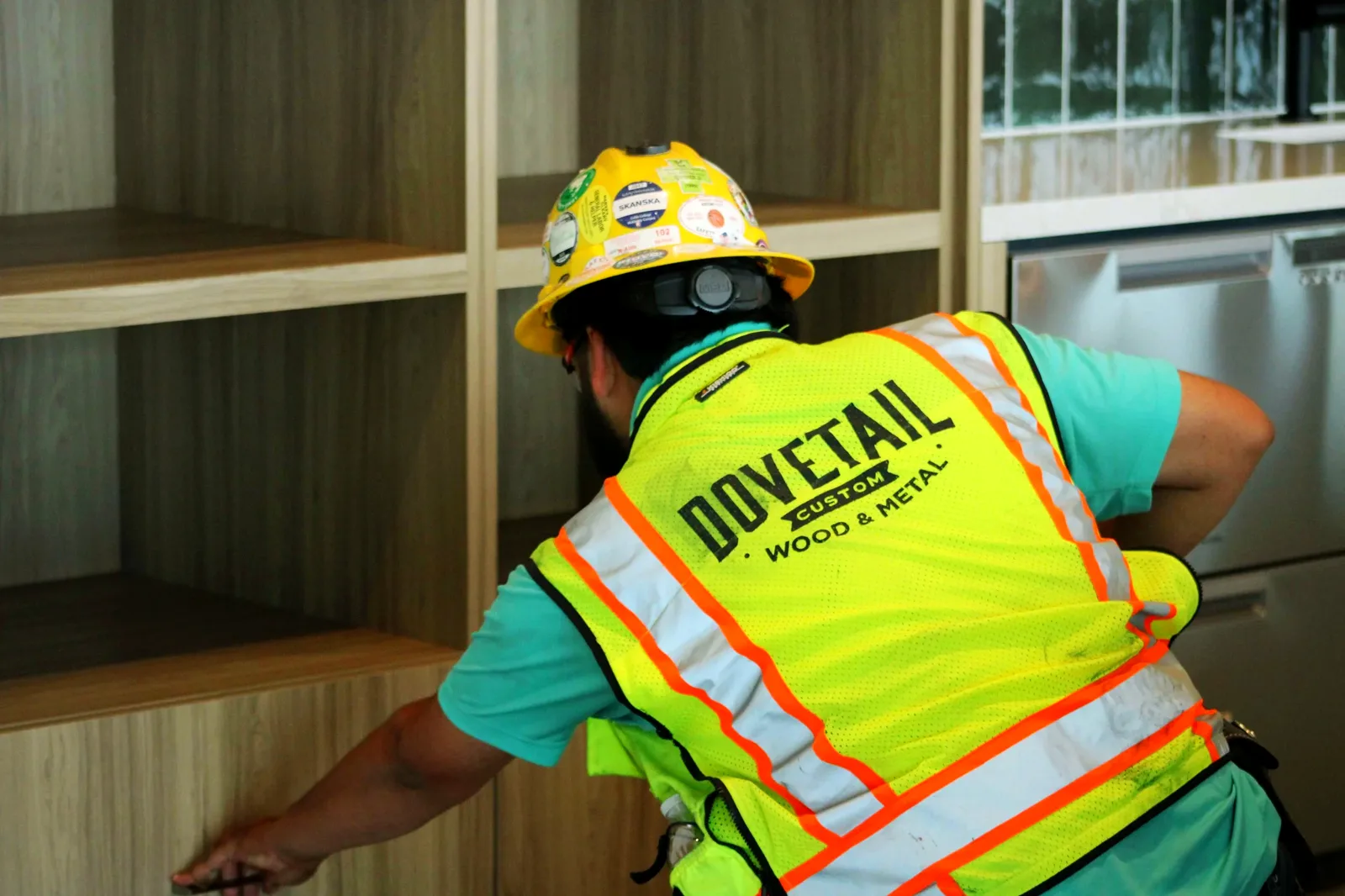 Dovetail safety toolbox talk in the shop